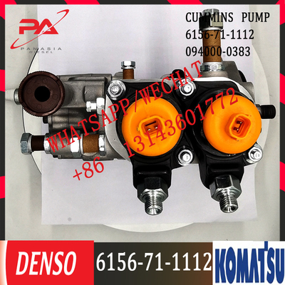 SAA6D125E-3 Máy bơm phun dầu diesel cho KOMATSU PC450-7 6156-71-1112 0940000383
