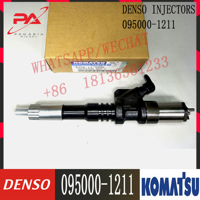 Bộ phận máy đào động cơ SA6D125E Komatsu Fuel Injectors Nozzle Assy 6156-11-3300 095000-1211 Đối với PC400