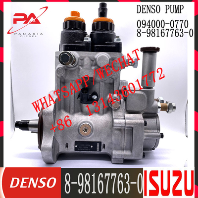 Bơm phun nhiên liệu Diesel Common Rail 094000-0770 cho IS-UZU 6WG1 8-98167763-0