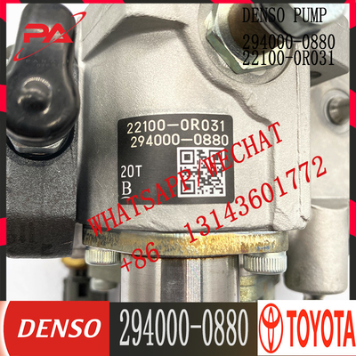 Bơm nhiên liệu phun Diesel Common Rail 294000-0880 22100-0R031 PHÙ HỢP VỚI ĐỘNG CƠ TOYOTA 2AD-FHV