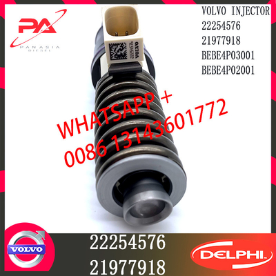 22254576 DELPHI Đầu phun nhiên liệu diesel 4PIH thông thường BEBE4P03001 BEBE4P02001 E3.27 cho VO-LVO MD13 EURO 6