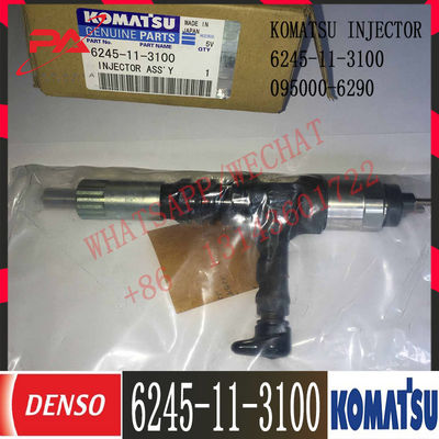 6245-11-3100 Động cơ diesel Komatsu SAA6D170E-5 PC1250-8 Kim phun nhiên liệu 6245-11-3100 095000-6290