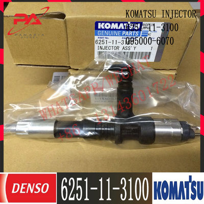 6251-11-3100 Máy phun nhiên liệu động cơ Komatsu PC400-8 6D125E 6251-11-3100 095000-6070
